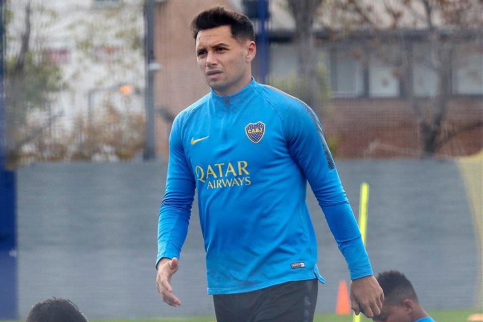 Mauro Zárate, delantero de Boca. (Fuente: Foto Prensa Boca)