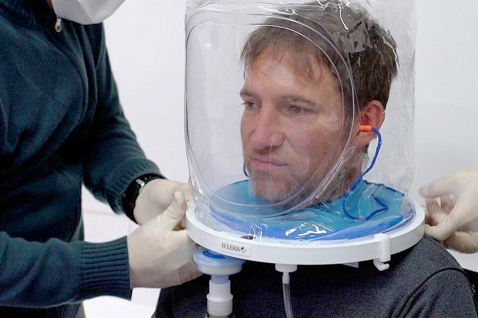 La provincia compró cascos de ventilación para pacientes que necesiten oxígeno  (Fuente: Gobierno de Salta)