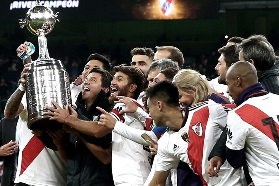 River, campeón de la Libertadores 2018. (Fuente: Télam)