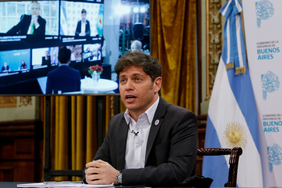 Axel Kicillof, gobernador de Buenos Aires (Fuente: NA)