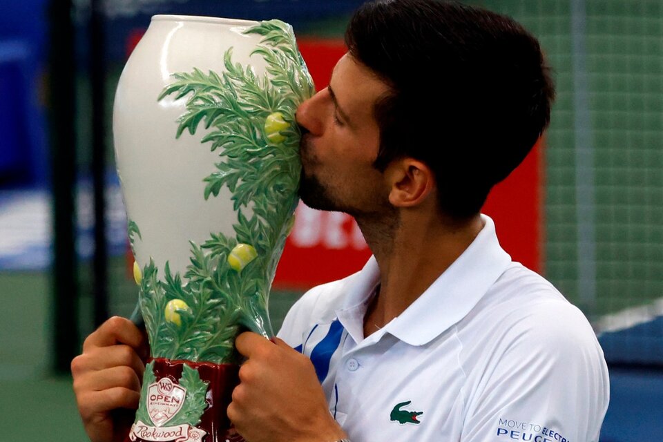 Cincinnati: Djokovic venció a Raonic en la final (Fuente: EFE)