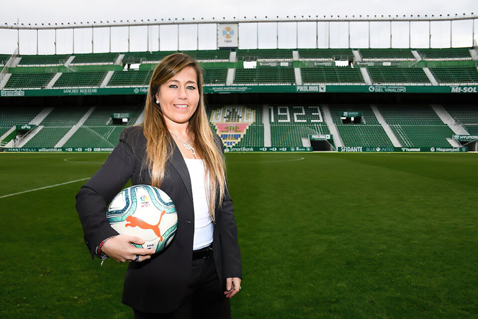 Patricia Rodríguez Barrios nunca se imaginó que podía ser la primera mujer en ocupar este cargo en La Liga.
