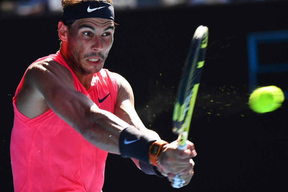 Rafa Nadal anunció su baja en sus redes sociales. (Fuente: AFP)