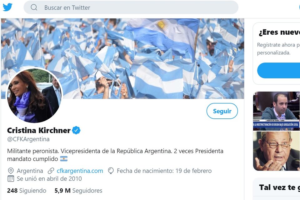 Cristina Kirchner denunció que Irurzun y Bruglia "garantizan la impunidad de Macri".