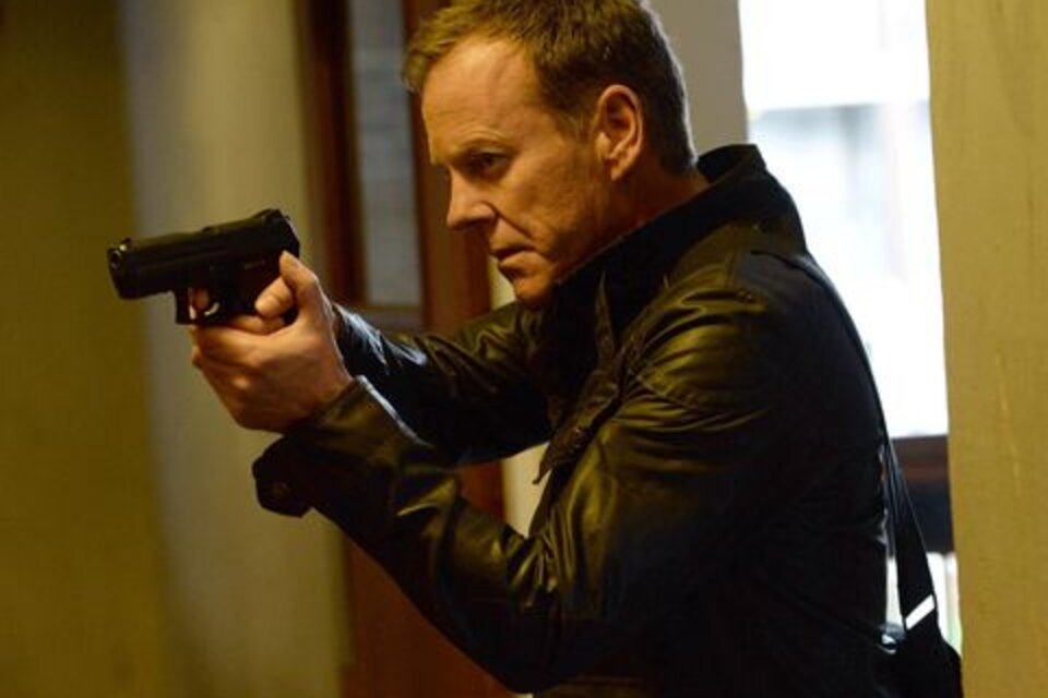 Sutherland como el agente renegado Jack Bauer.