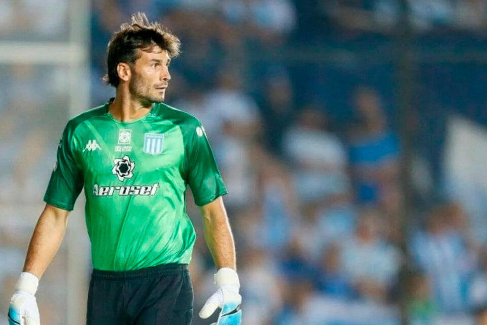 García cumplió una tarea regular cuando jugó en Racing.