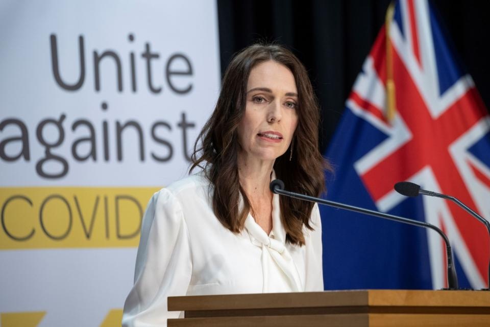 Jacinda Ardern, primer ministro de Nueva Zelanda.