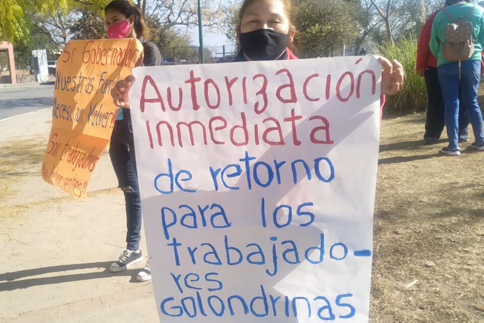 Trabajadores varados en Bahía Blanca esperan autorización para volver
