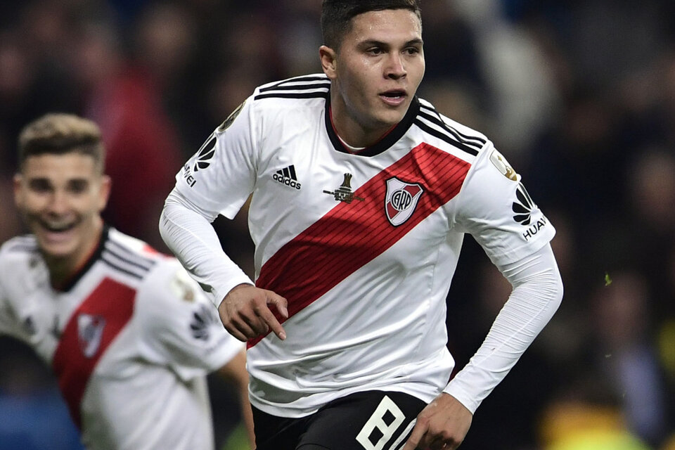 El colombiano Quintero entrenó en River Plate