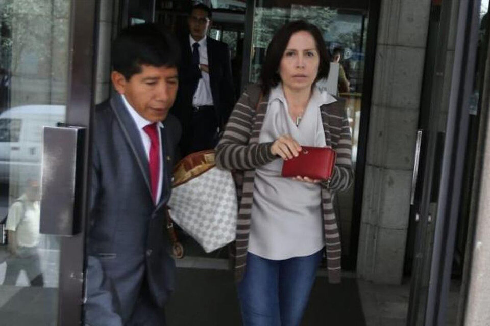 María de los Angeles Duarte, exministra de Transporte de Ecuador. (Fuente: Twitter)