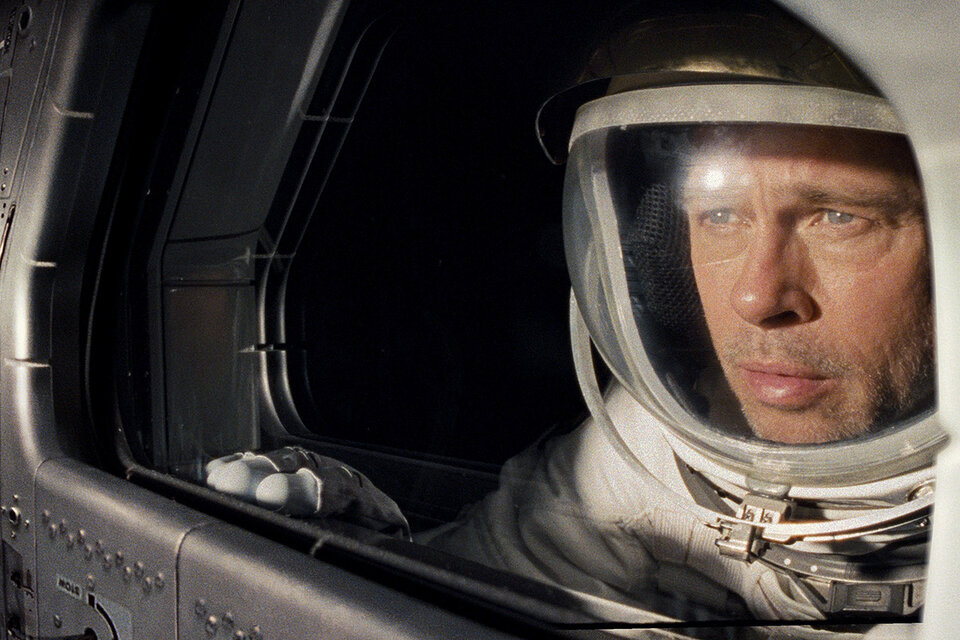 Brad Pitt como Roy McBride en Ad Astra