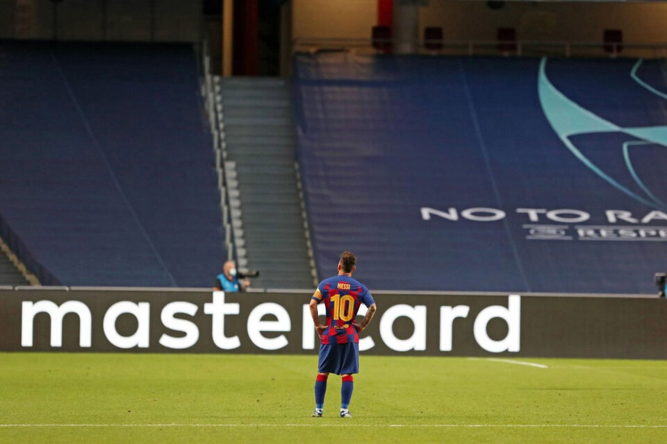 Lionel Messi, comenzó a pensar un nuevo rumbo para su carrera. (Fuente: NA)