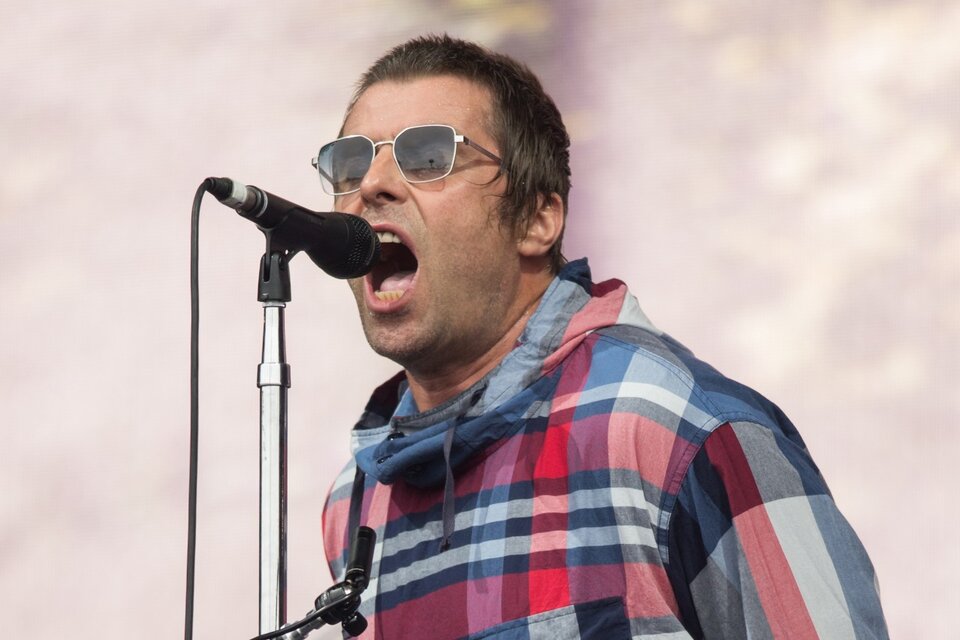El ex cantante de Oasis, Liam Gallagher, fanático del City.  (Fuente: AFP)
