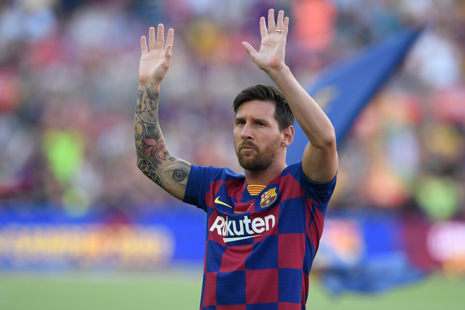 Lionel Messi podría quedarse una temporada más en el Barcelona. (Fuente: AFP)