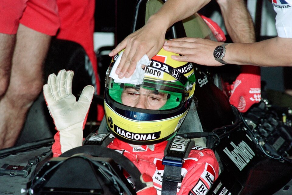 Netflix hará una miniserie sobre Ayrton Senna (Fuente: AFP)