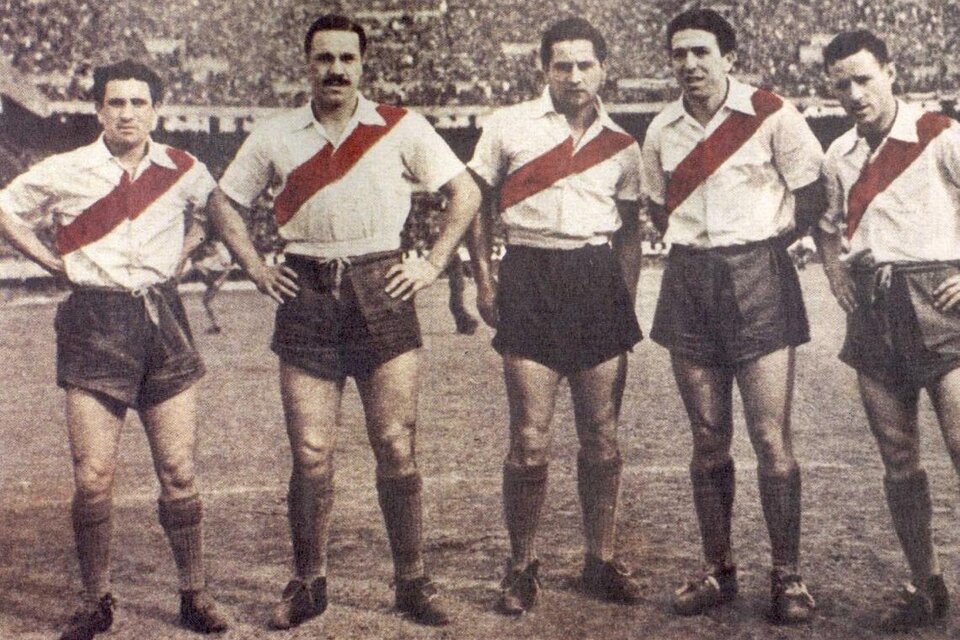 La Máquina de River. Historia pura. (Fuente: Archivo El Gráfico)