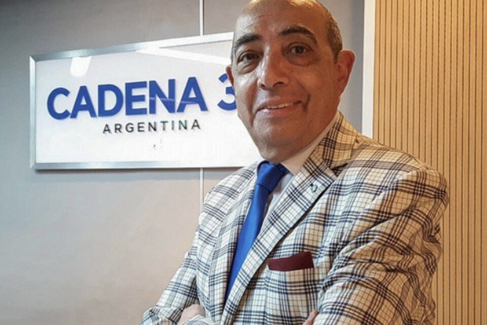 Mario Pereyra, la voz de Cadena 3 en la provincia de Córdoba.
