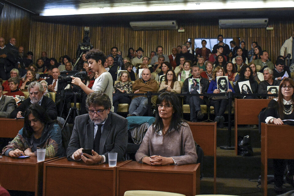 Imagen de archivo del megajuicio por los crímenes cometidos en La Perla y Campo de La Ribera, en Córdoba. (Fuente: Télam)