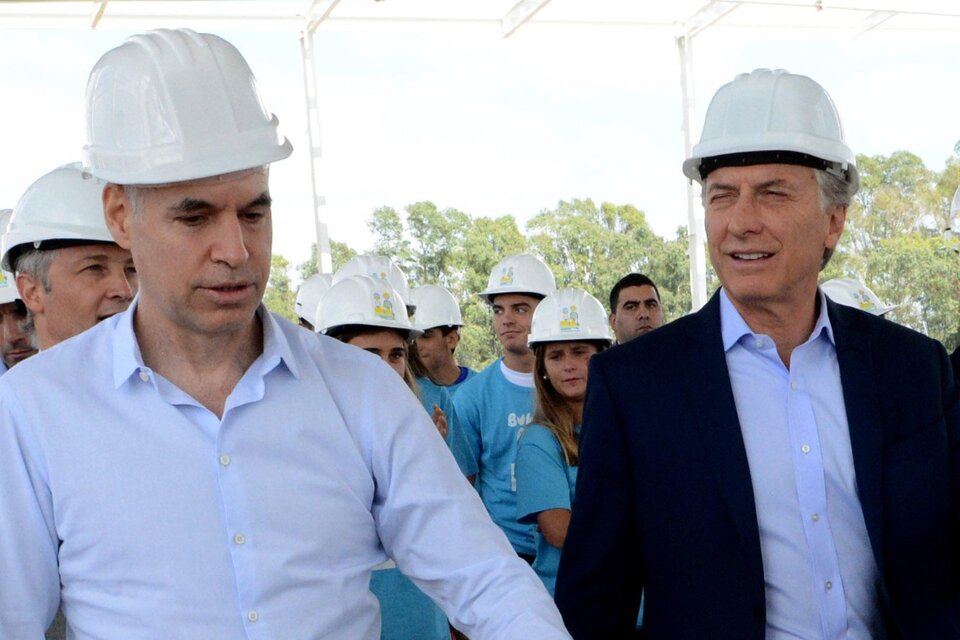 Larreta aprovechó su vínculo con Macri para sumar fondos para la Ciudad (Fuente: EFE)