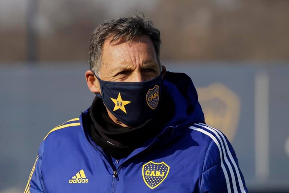 Russo vuelve, pero con los cuidados necesarios. (Fuente: Foto Prensa Boca)