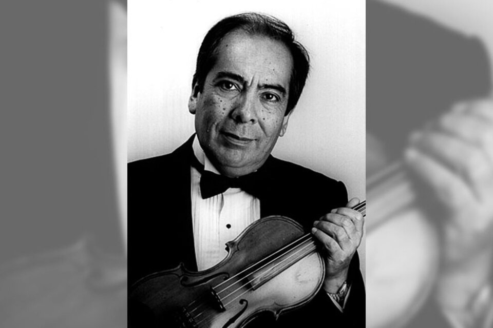 Suárez Paz comenzó a tocar el violín a los 5 años. (Fuente: Télam)