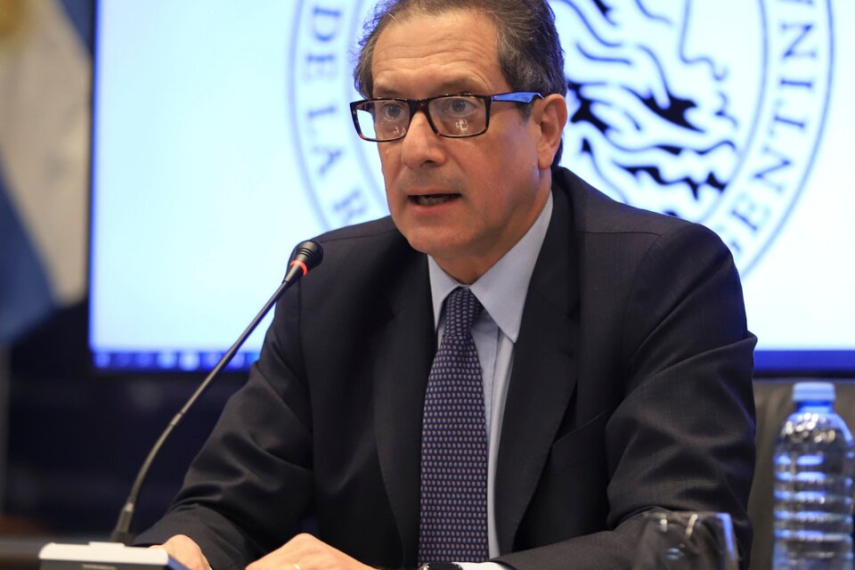 Miguel Angel Pesce, presidente del Banco Central.