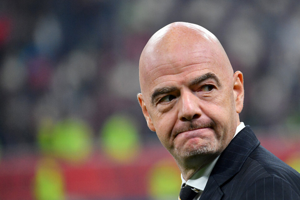 Gianni Infantino, presidente de la FIFA. (Fuente: AFP)