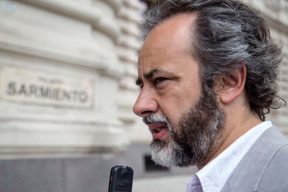 López no ahorró críticas a Larreta y Acuña.  (Fuente: NA)