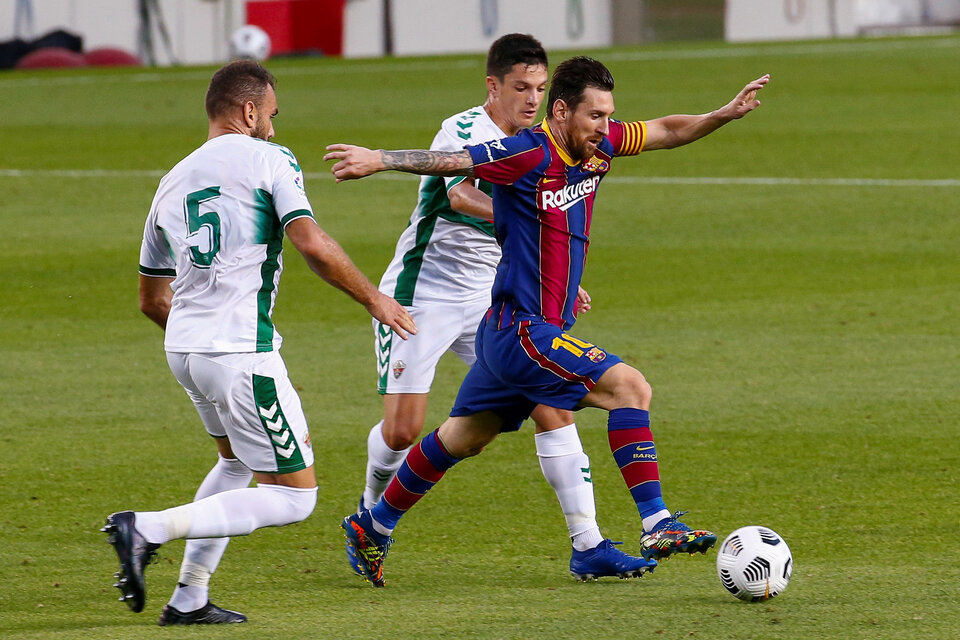 Messi y Barcelona volvieron a festejar (Fuente: Télam)