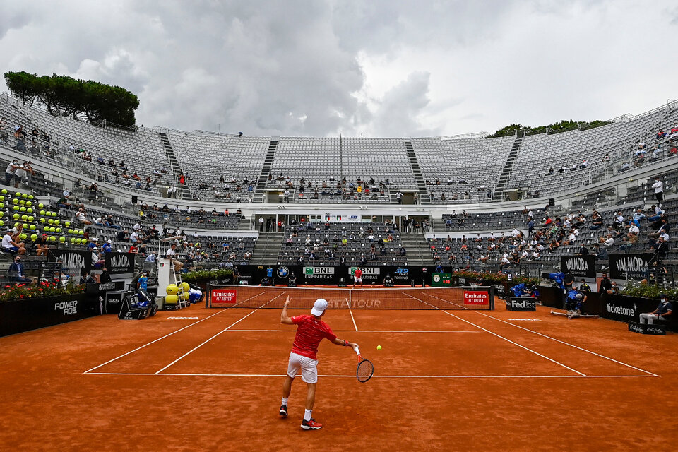 Schwartzman busca su primer triunfo ante Djokovic. (Fuente: AFP)