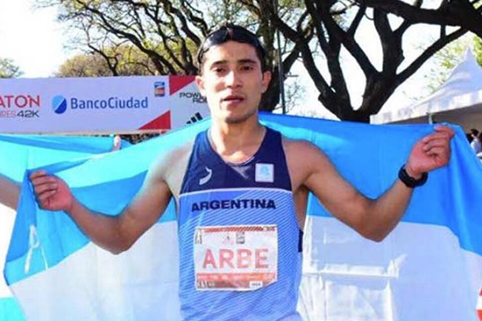 El atleta argentino Joaquín Arbe. (Fuente: Télam)