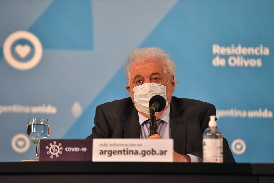 Ginés González García señaló que apunta a “fortalecer la estrategia de detección precoz y aislamiento de los casos confirmados”. (Fuente: NA)