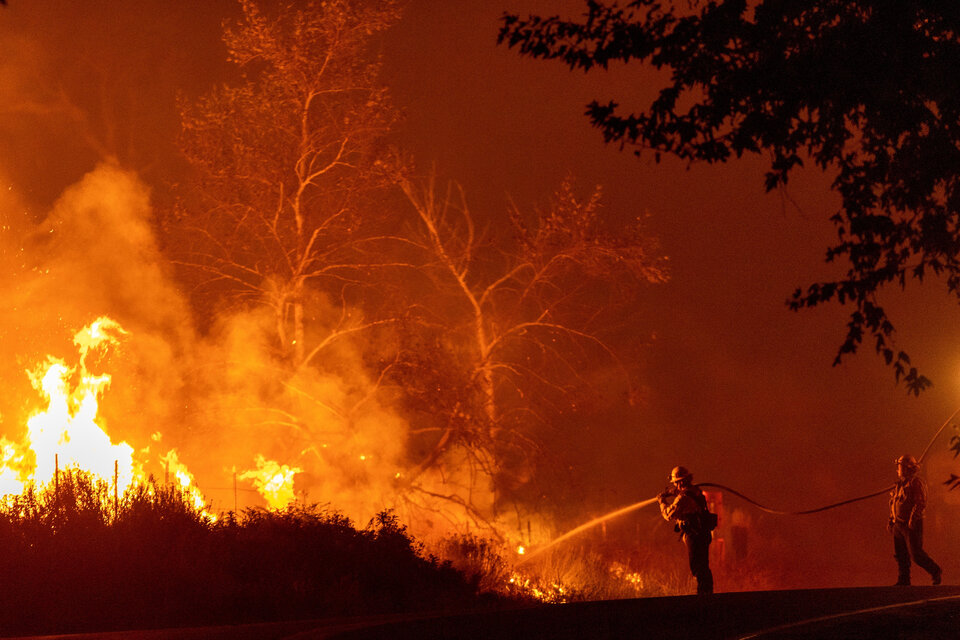 Incendios en California, EE.UU. (Fuente: EFE)