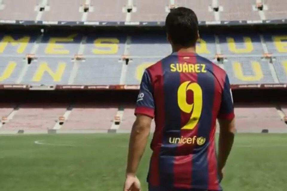 Luis Suárez, jugará en el Atlético del Cholo Simeone. (Fuente: Prensa FC Barcelona)