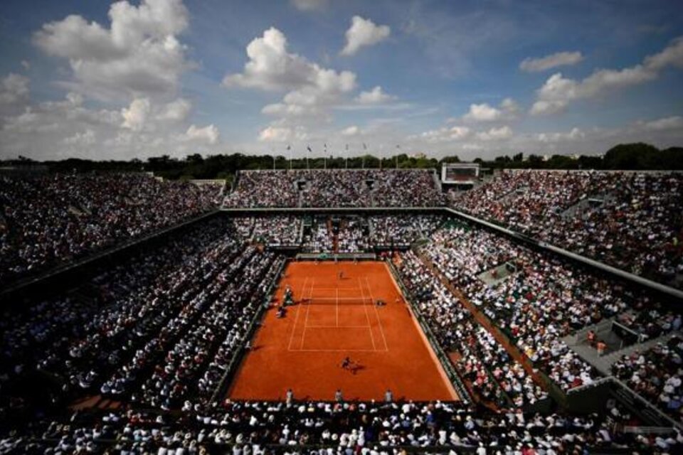 Roland Garros, con problemas de protocolo por el rebrote de coronavirus. (Fuente: AFP)