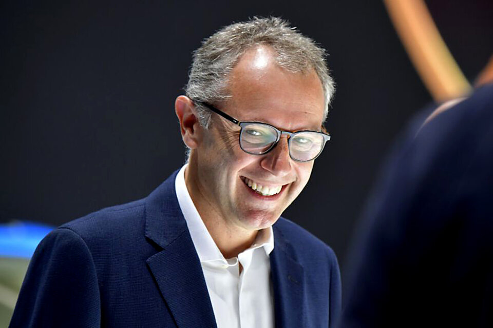 El italiano Stefano Domenicali, el director de Ferrari, Audi y Lamborghini. (Fuente: AFP)
