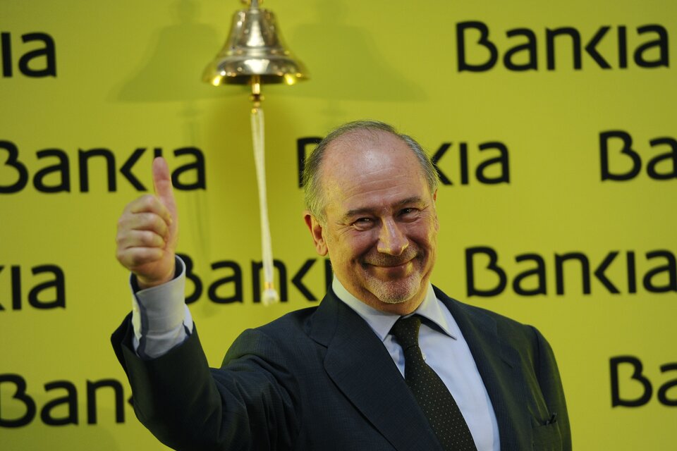 Absolvieron a Rodrigo Rato en el caso Bankia (Fuente: AFP)
