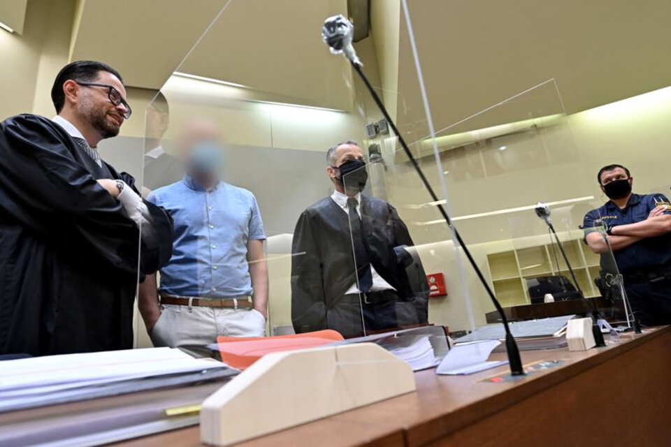 Escena del juicio en Múnich. (Fuente: AFP)