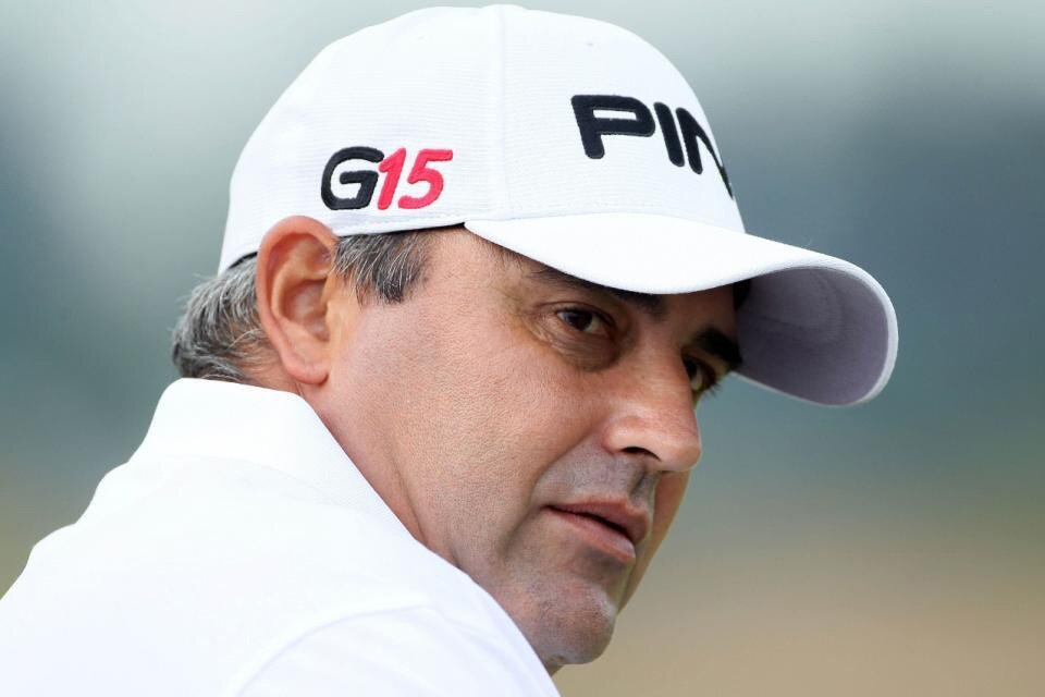 El golfista Angel Cabrera, denunciado por violencia de género. (Fuente: AFP)