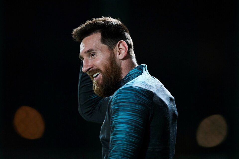 Messi hizo un mea culpa y pidió "paz y unidad" en Barcelona. (Fuente: EFE)