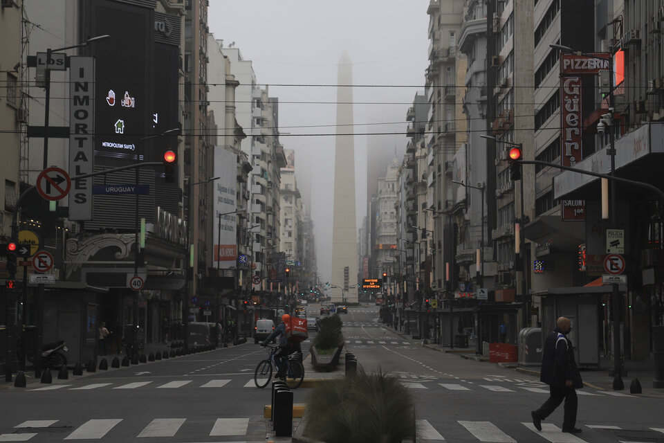 El tiempo mejorará hacia la noche del jueves. (Fuente: NA)