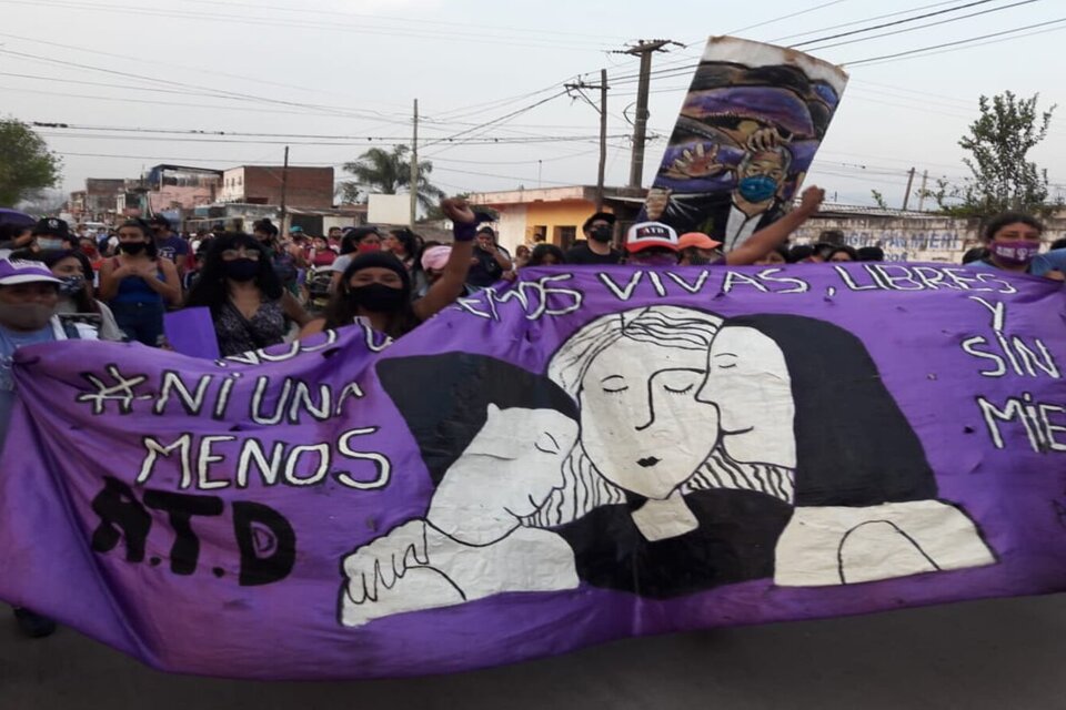  "Que se haga justicia", exigió la familia de Gabriela Cruz (Fuente: gentileza de Cecilia Cruz)