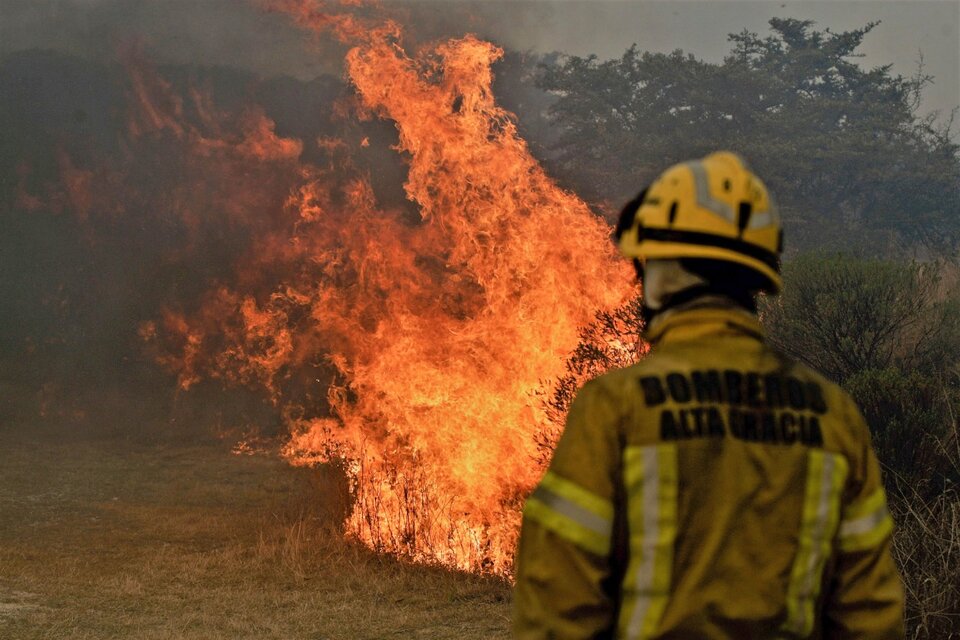 Hay 14 provincias con focos de incendios en zonas rurales y boscosas. (Fuente: NA-Greenpeace)