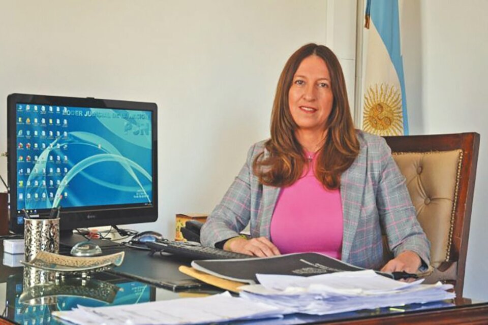 La actual jueza federal en Córdoba, María Noel Costa, denunciada como titular de la DNIEM, del Ministerio de Defensa. (Fuente: Fino Pizarro)