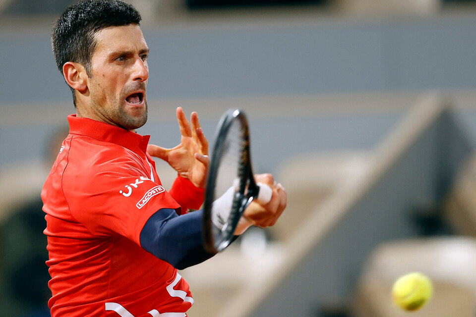 Novak Djokovic mostró un gran nivel en su victoria ante Karen Khachanov. (Fuente: EFE)