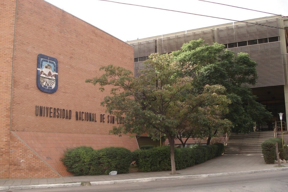 La Universidad Nacional de San Luis, que sancionó la nueva norma sobre el lenguaje incusivo.