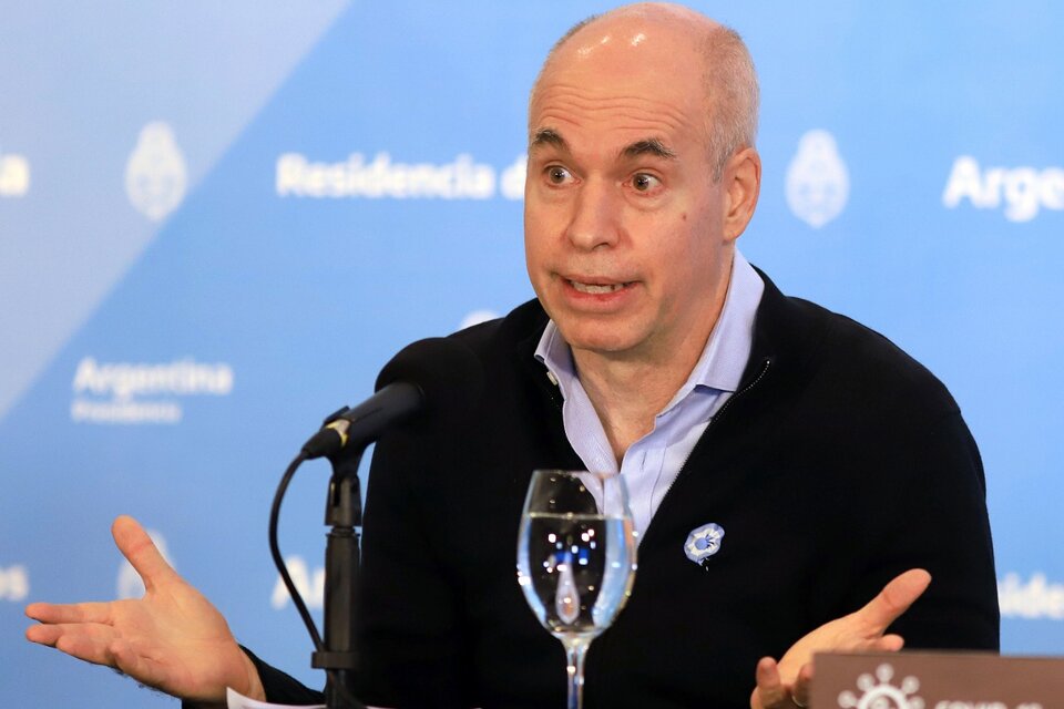 Horacio Rodríguez Larreta, jefe de Gobierno de la ciudad de Buenos Aires.  (Fuente: NA)
