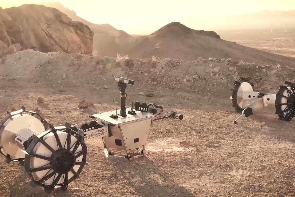 DuAxel, el rover diseñado por la NASA capaz de descender el cráteres y acantilados-