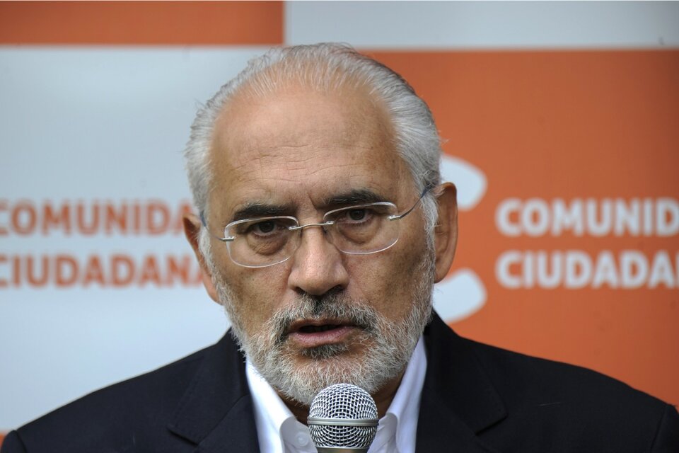 Carlos Mesa, candidato de Comunidad Ciudadana en las elecciones de Bolivia. (Fuente: AFP)