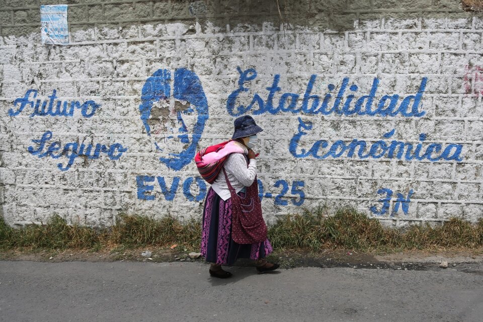 Bolivia: un resultado explosivo según los boca de urna (Fuente: AFP)